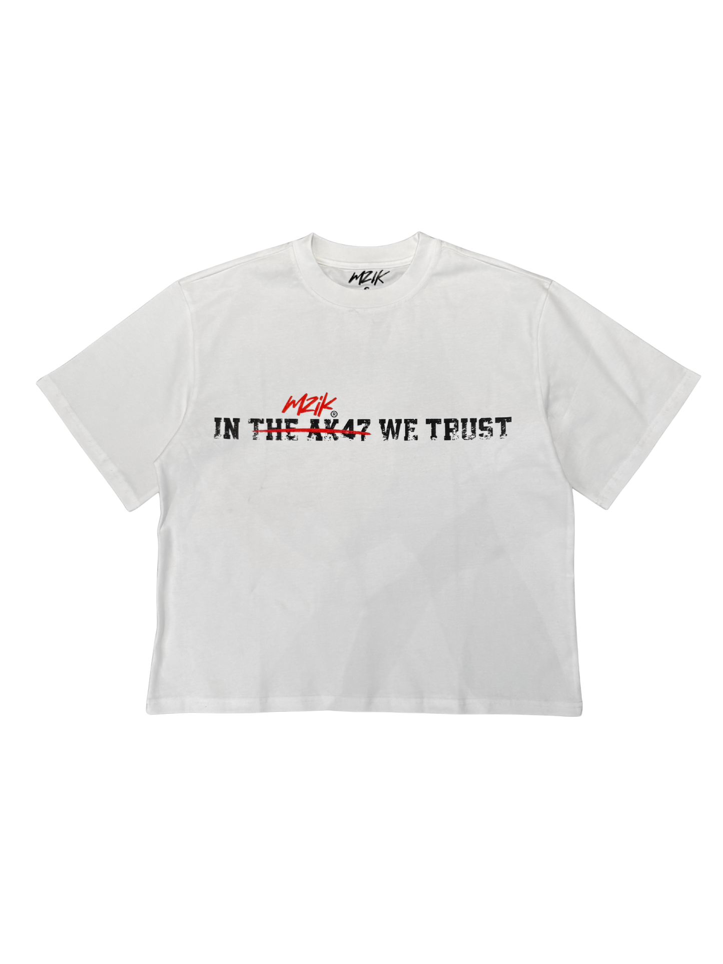 "IN MZIK WE TRUST"-T-SHIRT