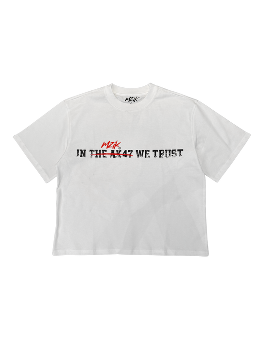 "IN MZIK WE TRUST"-T-SHIRT